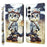 For Samsung Galaxy A16 5G / A16 4G Case Stand Pattern Printing Leather Phone Cover - Standing Cat - 1