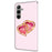 For Samsung Galaxy S24 FE Case Pattern Printed Protective Leather Flip Phone Case - Love Peach - 7