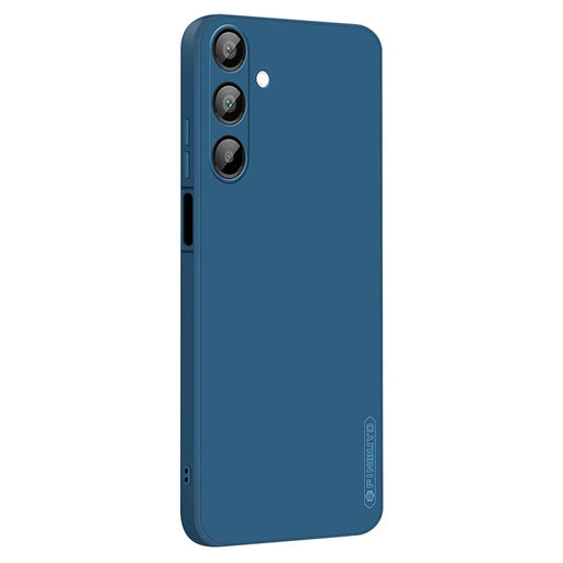 PINWUYO JK Touching Series For Samsung Galaxy A16 5G / A16 4G Case Silky Touch Soft TPU Phone Back Cover - Navy Blue - 1