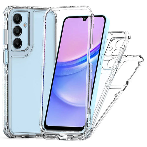 For Samsung Galaxy A16 5G / A16 4G Case Anti-Scratch Acrylic+TPU Clear Phone Cover - 1