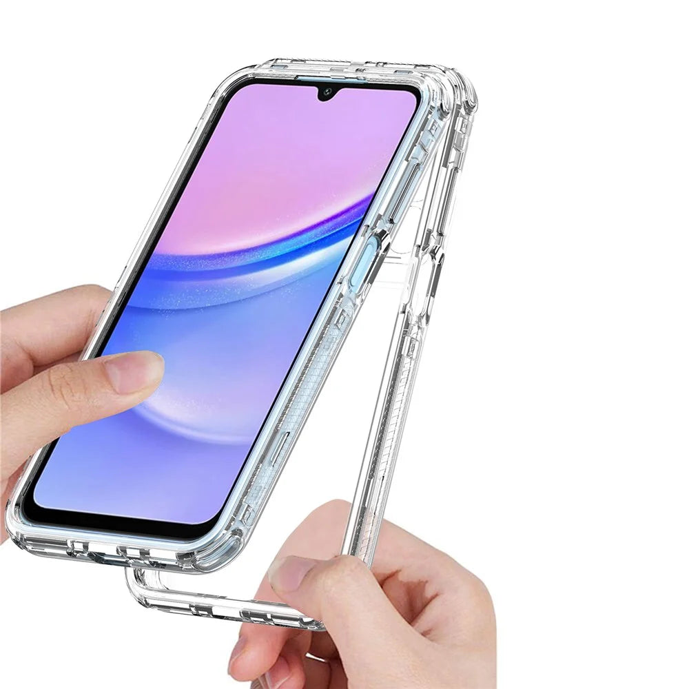 For Samsung Galaxy A16 5G / A16 4G Case Anti-Scratch Acrylic+TPU Clear Phone Cover - 2