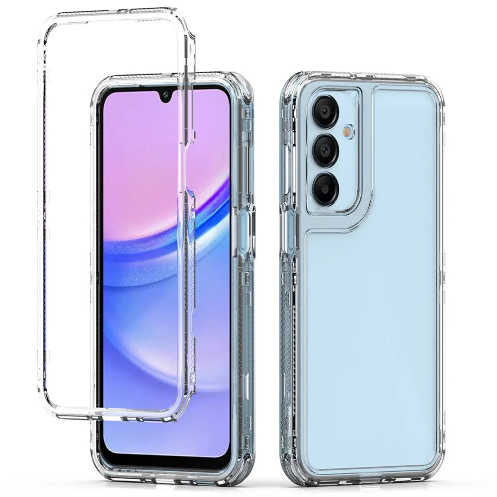 For Samsung Galaxy A16 5G / A16 4G Case Anti-Scratch Acrylic+TPU Clear Phone Cover - 6