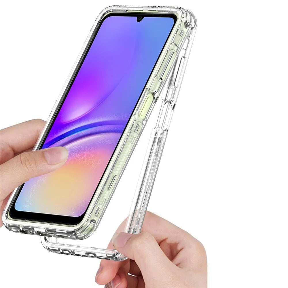 For Samsung Galaxy A06 4G Case Anti-Scratch Acrylic+TPU Clear Phone Cover - 2