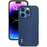 ABEEL For iPhone 16 Pro Case Genuine Cow Leather+PC+TPU Protective Phone Cover - Blue - 2
