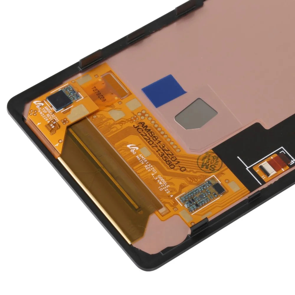 For Google Pixel 6a GX7AS GB62Z G1AZG Grade C OLED Screen and Digitizer Assembly + Frame Replacement Part (Without Logo) - 5