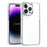 For iPhone 16 Pro Clear Case Shockproof TPU+PC Hybrid Phone Cover - Transparent - 1