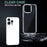 For iPhone 16 Pro Clear Case Shockproof TPU+PC Hybrid Phone Cover - Transparent - 3
