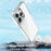 For iPhone 16 Pro Clear Case Shockproof TPU+PC Hybrid Phone Cover - Transparent - 4