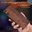 AZNS For Samsung Galaxy A06 4G Case Protective PU Leather Covered TPU Phone Shell - Brown - 4