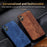 AZNS For Samsung Galaxy A06 4G Case Protective PU Leather Covered TPU Phone Shell - Brown - 6