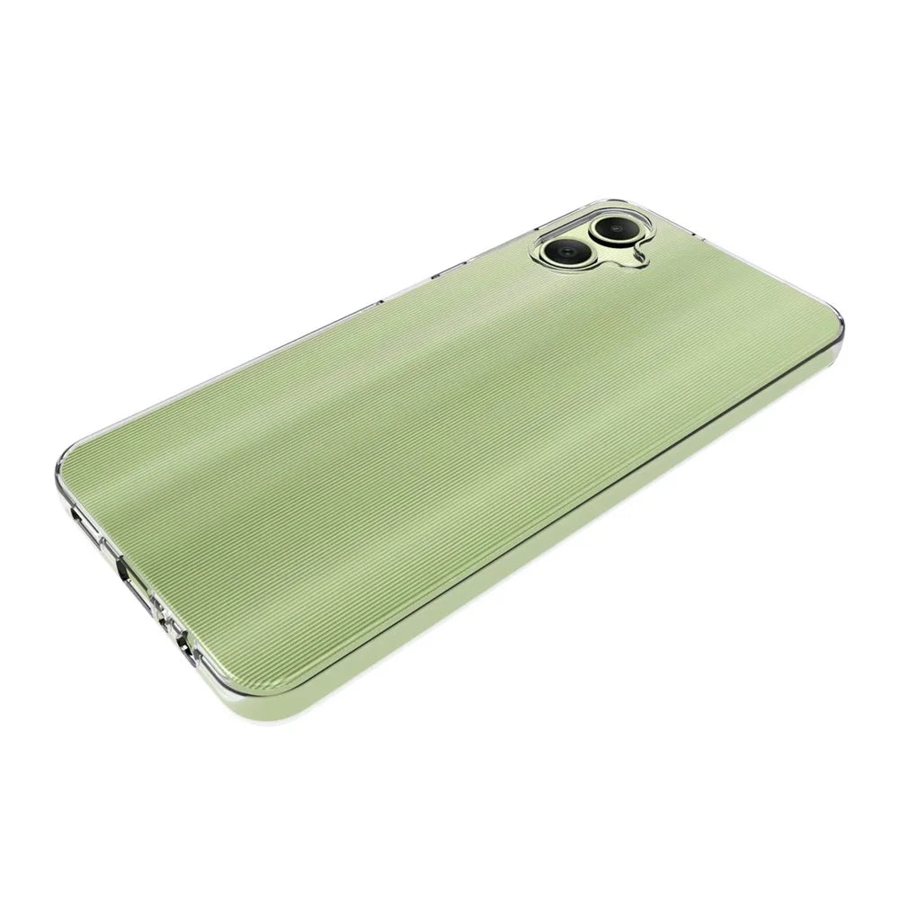 For Samsung Galaxy A06 4G Case Anti-Fingerprint Crystal Clear TPU Phone Cover - 4
