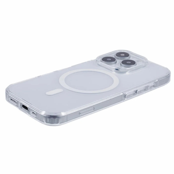 X-LEVEL For iPhone 16 Pro Case Compatible with MagSafe PC+TPU Matte Phone Cover - Transparent - 5