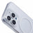 X-LEVEL For iPhone 16 Pro Case Compatible with MagSafe PC+TPU Matte Phone Cover - Transparent - 6