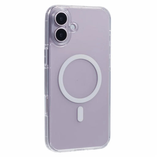 X-LEVEL For iPhone 16 Case Compatible with MagSafe PC+TPU Matte Phone Cover - Transparent - 1