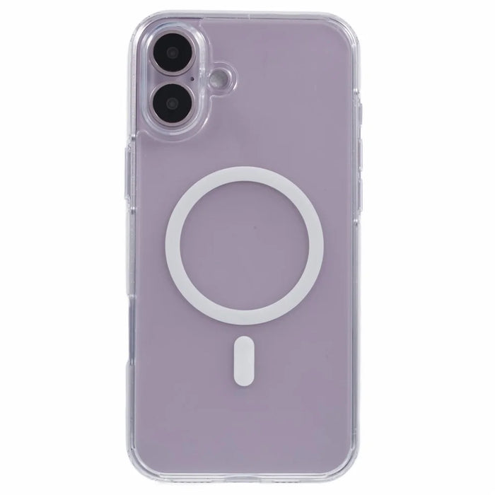 X-LEVEL For iPhone 16 Case Compatible with MagSafe PC+TPU Matte Phone Cover - Transparent - 3