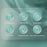 XINLI For Samsung Galaxy A16 5G / A16 4G Case TPU Phone Cover with Electroplating Frame - Cyan - 3