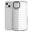 For iPhone 15 Case Stripe Design Anti-Slip Detachable TPU+PC Phone Cover - Transparent - 3