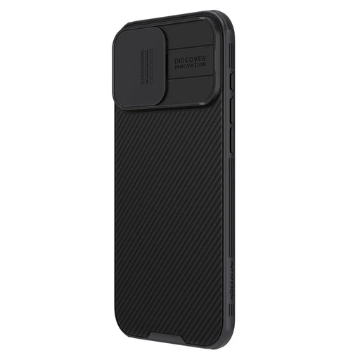 NILLKIN Camshield Pro Series for iPhone 16 Pro Max Case PC+TPU Slide Camera Lid Phone Cover - Black - 2