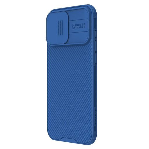 NILLKIN CamShield Pro for iPhone 16 Pro Max Case Compatible with MagSafe TPU+PC Phone Cover with Slider Camera - Blue - 2