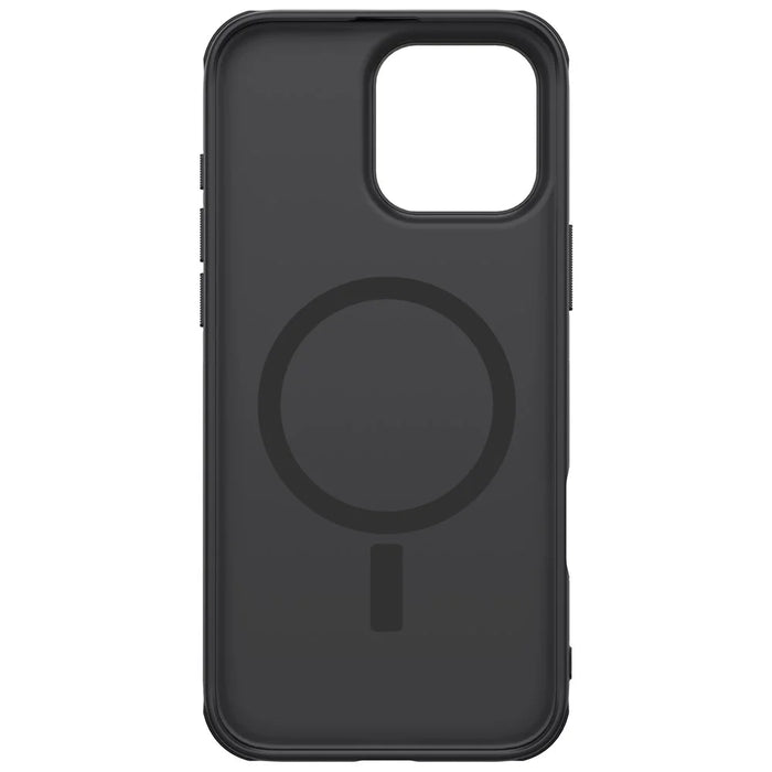 NILLKIN Frosted Shield Pro for iPhone 16 Pro Case Compatible with MagSafe PC+TPU Phone Cover - Black - 6