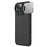 NILLKIN Camshield Prop Series for iPhone 16 Pro Max Case Slide Camera Protection PC + TPU Phone Cover - Black - 1