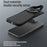 NILLKIN Camshield Prop Series for iPhone 16 Pro Max Case Slide Camera Protection PC + TPU Phone Cover - Black - 7