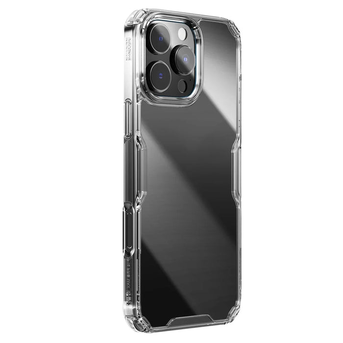 NILLKIN Nature Pro Series for iPhone 16 Pro	Clear Case PC+TPU Phone Back Cover - Transparent - 3