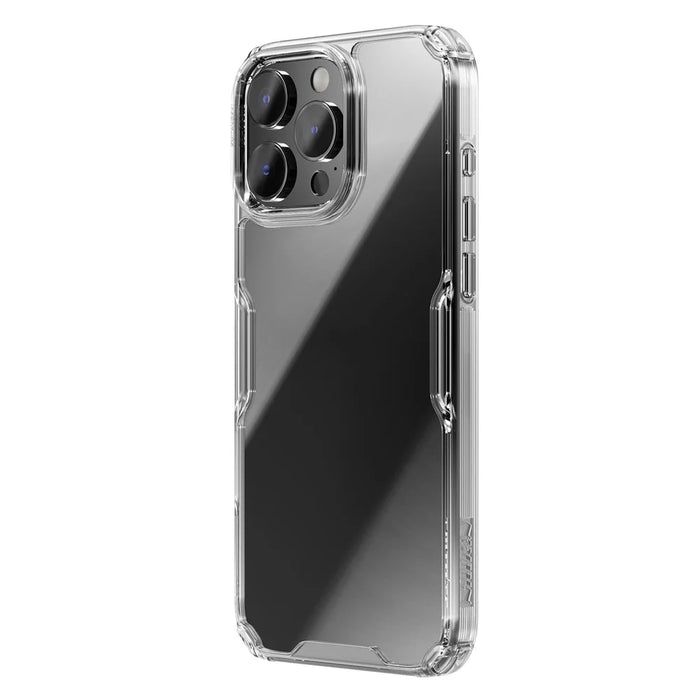 NILLKIN Nature Pro Series for iPhone 16 Pro Max Clear Case PC+TPU Phone Back Cover - Transparent - 2