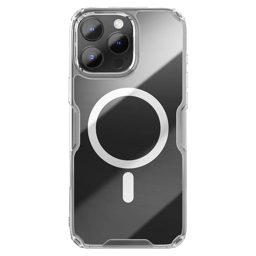NILLKIN Pro Series for iPhone 16 Pro Case Compatible with MagSafe TPU+PC Ultra Clear Phone Case - Transparent - 1