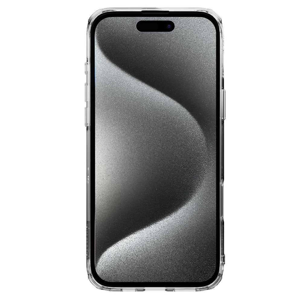 NILLKIN Pro Series for iPhone 16 Pro Case Compatible with MagSafe TPU+PC Ultra Clear Phone Case - Transparent - 3