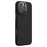 NILLKIN Lenswing Prop For iPhone 16 Pro Max Case Compatible with MagSafe Camera Lens Frame Kickstand Soft Silicone Phone Cover - Black - 3
