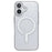 For iPhone 16 Case Compatible with MagSafe Protective TPU+PC Phone Cover - White - 1