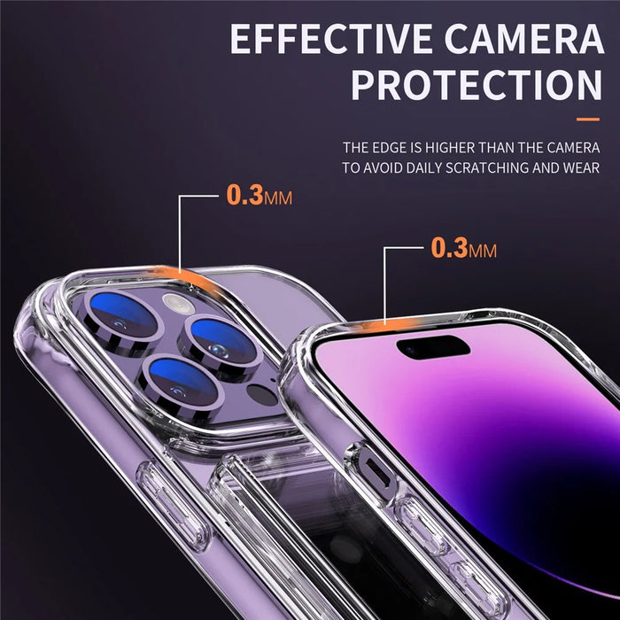 For iPhone 15 Pro Max Case Protective TPU Phone Cover with Card Holder - 3
