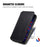 For HMD Pulse Pro PU Leather Case Rhombus Imprint Wallet Stand Phone Cover - Black - 4
