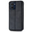 For HMD Pulse Pro PU Leather Case Rhombus Imprint Wallet Stand Phone Cover - Black - 5