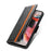For HMD Pulse Pro Phone Cases CASENEO PU Leather Cover Stand with RFID Blocking Wallet - Black - 4