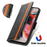 For HMD Pulse Pro Phone Cases CASENEO PU Leather Cover Stand with RFID Blocking Wallet - Black - 7