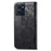 For HMD Pulse Pro Case PU Leather Wallet Phone Cover Butterfly Pattern - Black - 4