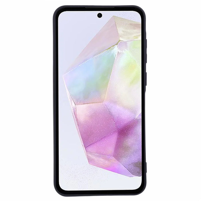 For Samsung Galaxy A55 5G Case Shockproof TPU Phone Cover Magnetic Case - Black - 2