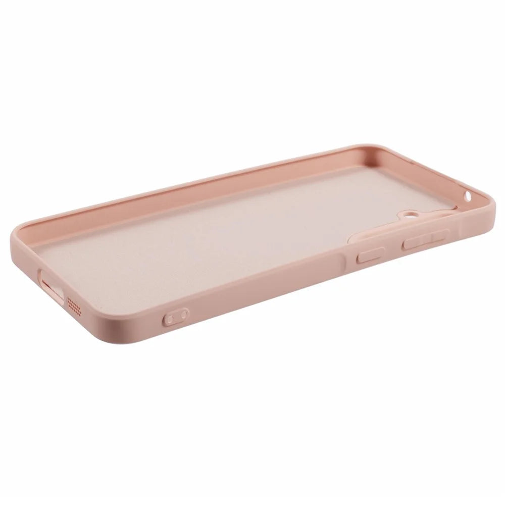 For Samsung Galaxy A15 4G / 5G Case Shockproof TPU Phone Cover Magnetic Case - Pink - 5