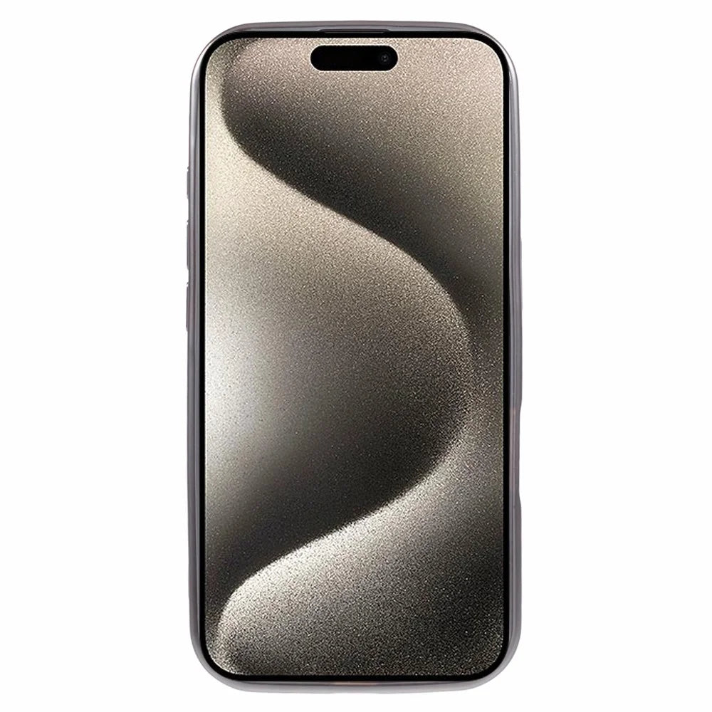 For iPhone 16 Plus Case Matte Electroplating Phone Cover Compatible with MagSafe - Titanium Grey - 2