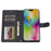 LC.IMEEKE L2 Series for iPhone 16 Pro Max Case PU Leather Wallet Detachable Magnetic Phone Cover - Black - 3