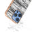 For iPhone 16 Pro Case Electroplating Edge Plaid Texture PU Leather+PC+TPU Phone Cover - Black+White - 5