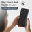 For Samsung Galaxy Z Fold6 5G Case Kickstand Wristband PC+Silicone Phone Cover - Black - 5