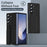 For Samsung Galaxy Z Fold6 5G Case Kickstand Wristband PC+Silicone Phone Cover - Black - 7