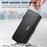 CASENEO MW-02 For iPhone 16 Pro Leather Case Detachable Magnetic Phone Cover - Black - 7