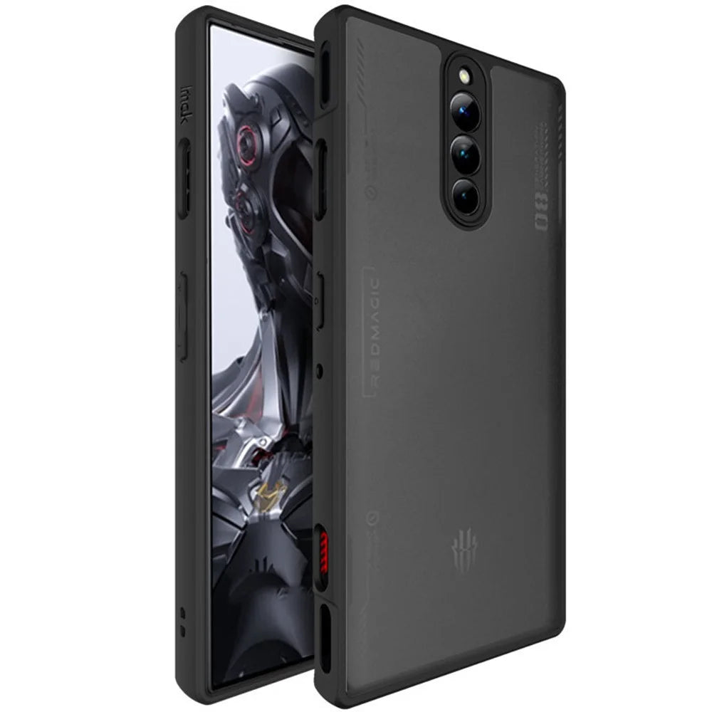 IMAK UX-9B Series for ZTE nubia Red Magic 8S Pro / 8 Pro+ 5G / 8 Pro 5G Case Tiny Airbag PC+TPU Matte Phone Cover - 3