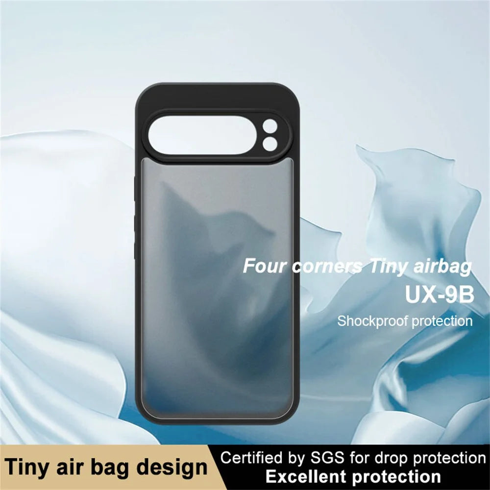 IMAK UX-9B Series for Google Pixel 9 Pro XL Case Tiny Airbag PC+TPU Matte Phone Cover - 2