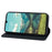 For Samsung Galaxy S24 FE Case Rhombus Pattern Leather Wallet Phone Cover - Blue - 3