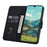For Samsung Galaxy S24 FE Case Rhombus Pattern Leather Wallet Phone Cover - Blue - 4